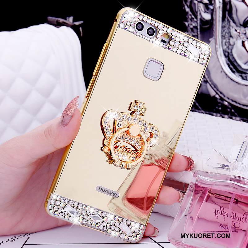 Kuori Huawei P9 Luova Kova Rengas, Kotelo Huawei P9 Metalli Puhelimen Kuoret Trendi