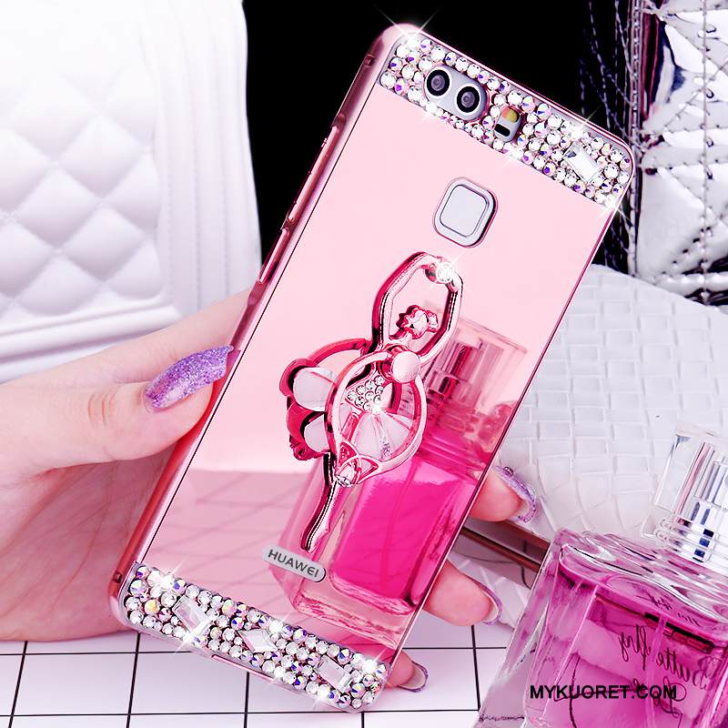 Kuori Huawei P9 Luova Kova Rengas, Kotelo Huawei P9 Metalli Puhelimen Kuoret Trendi