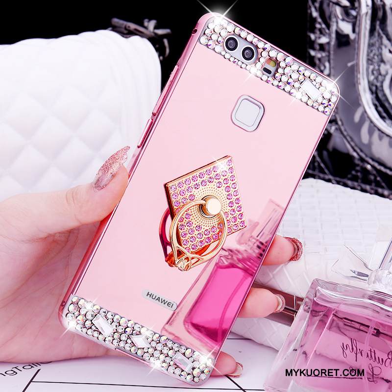 Kuori Huawei P9 Luova Kova Rengas, Kotelo Huawei P9 Metalli Puhelimen Kuoret Trendi