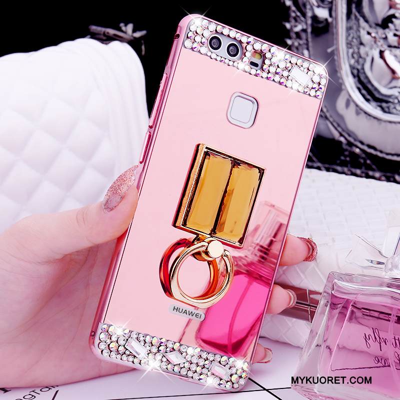 Kuori Huawei P9 Luova Kova Rengas, Kotelo Huawei P9 Metalli Puhelimen Kuoret Trendi