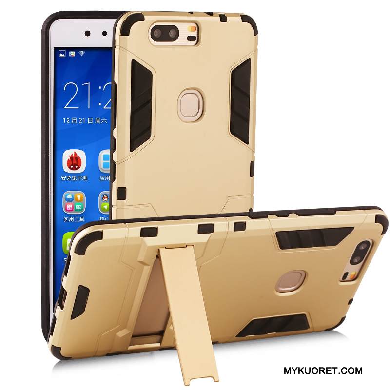 Kuori Huawei P9 Plus Laukut Murtumaton Persoonallisuus, Kotelo Huawei P9 Plus Tuki Puhelimen Kuoret Kulta