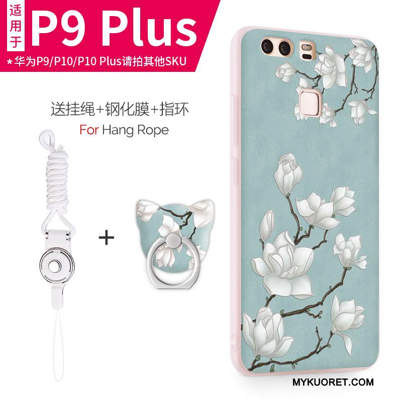 Kuori Huawei P9 Plus Laukut Puhelimen Kuoret Ohut, Kotelo Huawei P9 Plus Silikoni Vaaleansininen Ultra