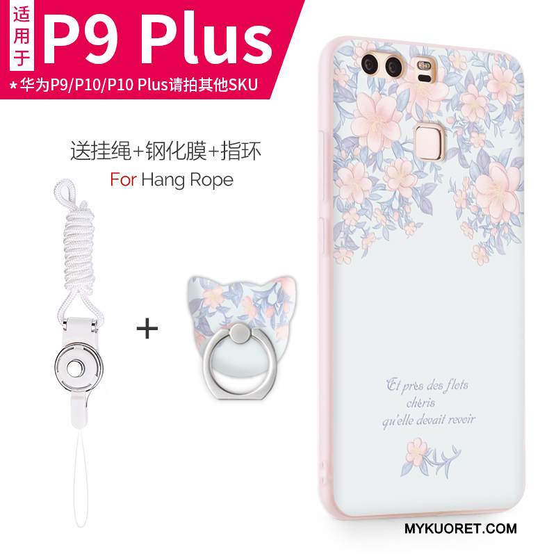 Kuori Huawei P9 Plus Laukut Puhelimen Kuoret Ohut, Kotelo Huawei P9 Plus Silikoni Vaaleansininen Ultra