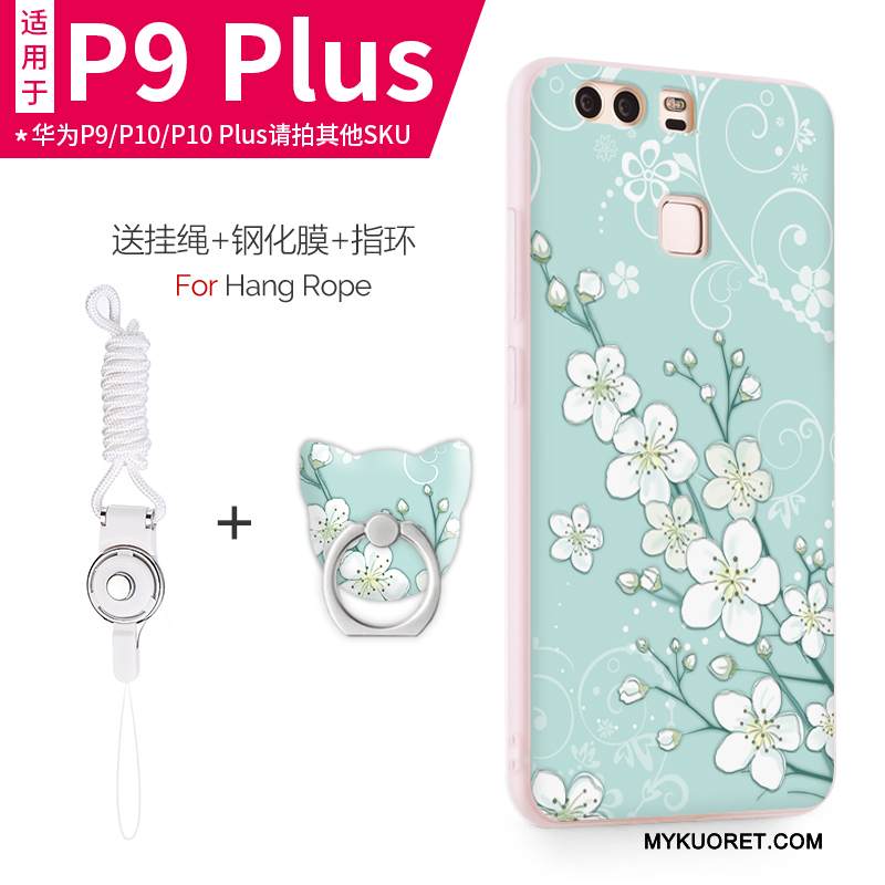 Kuori Huawei P9 Plus Laukut Puhelimen Kuoret Ohut, Kotelo Huawei P9 Plus Silikoni Vaaleansininen Ultra