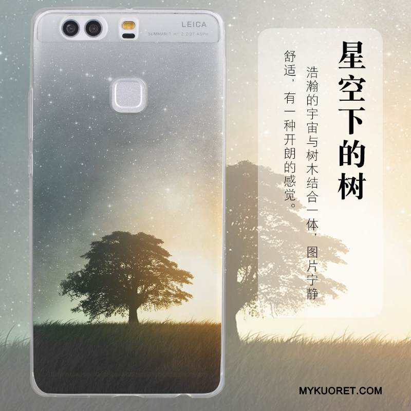 Kuori Huawei P9 Plus Laukut Puhelimen Kuoret Sininen, Kotelo Huawei P9 Plus Silikoni