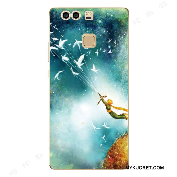 Kuori Huawei P9 Plus Laukut Trendi Kiinalainen Tyyli, Kotelo Huawei P9 Plus Silikoni Murtumaton Puhelimen Kuoret