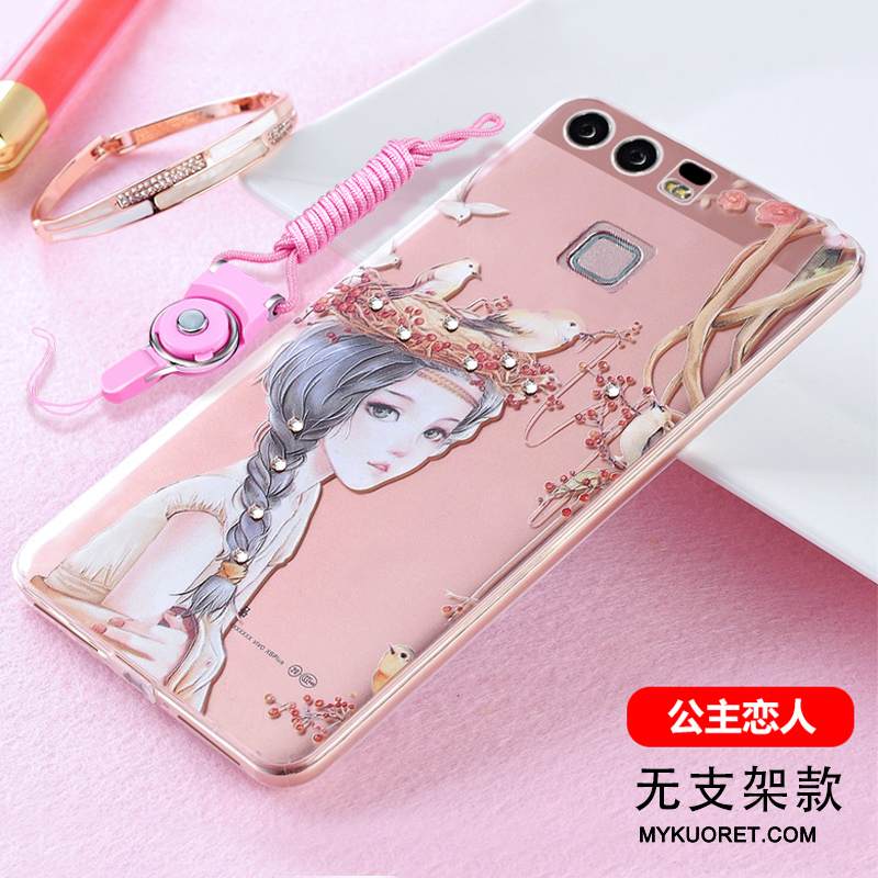 Kuori Huawei P9 Plus Laukut Trendi Murtumaton, Kotelo Huawei P9 Plus Suojaus Puhelimen Kuoret Pu