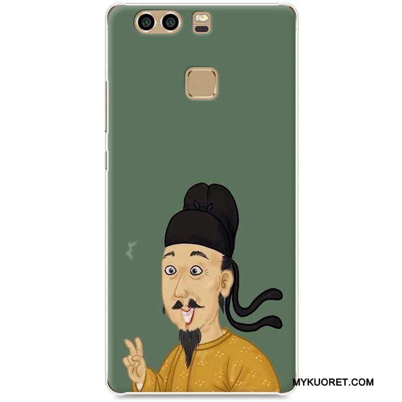 Kuori Huawei P9 Plus Luova Keltainen Kova, Kotelo Huawei P9 Plus Suojaus Puhelimen Kuoret Rakastunut