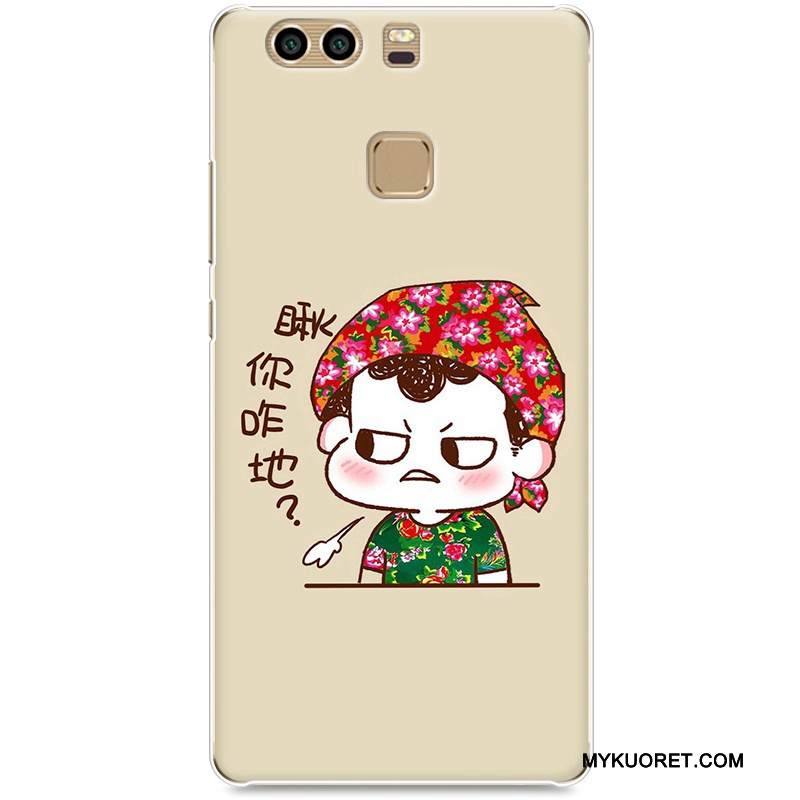 Kuori Huawei P9 Plus Luova Keltainen Kova, Kotelo Huawei P9 Plus Suojaus Puhelimen Kuoret Rakastunut