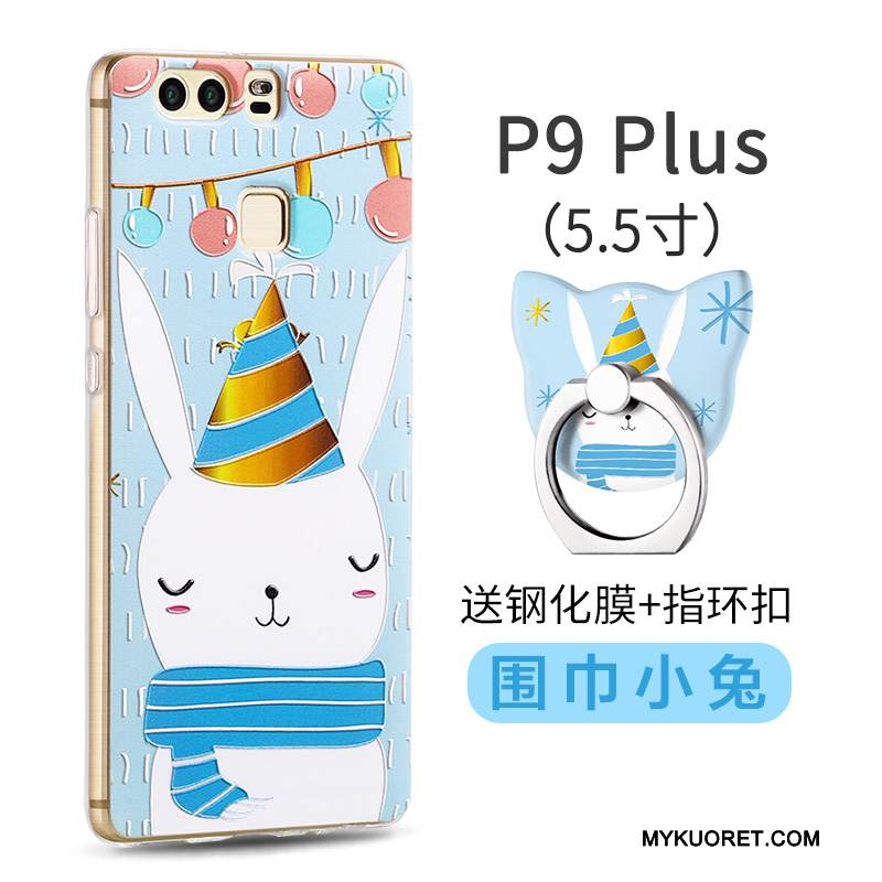 Kuori Huawei P9 Plus Luova Punainen Keltainen, Kotelo Huawei P9 Plus Laukut Pesty Suede Persoonallisuus