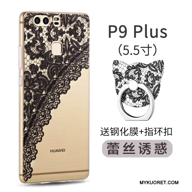Kuori Huawei P9 Plus Luova Punainen Keltainen, Kotelo Huawei P9 Plus Laukut Pesty Suede Persoonallisuus
