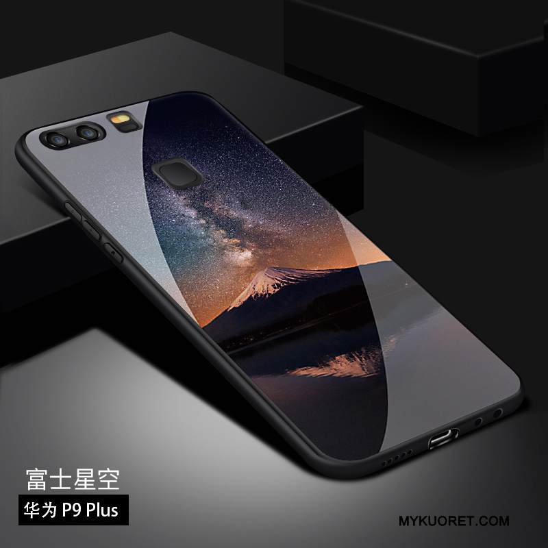 Kuori Huawei P9 Plus Luova Sininen Violetti, Kotelo Huawei P9 Plus Laukut Murtumaton Persoonallisuus