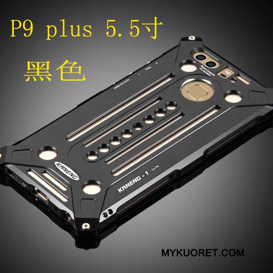 Kuori Huawei P9 Plus Metalli Kehys Puhelimen Kuoret, Kotelo Huawei P9 Plus Suojaus Hopea