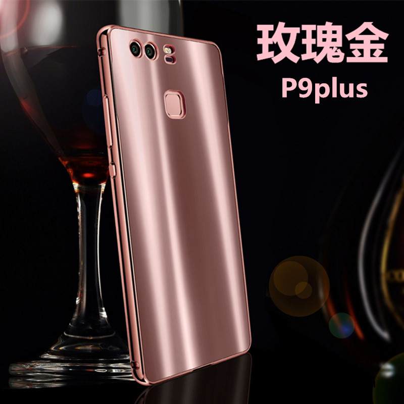 Kuori Huawei P9 Plus Metalli Kova Nuoret, Kotelo Huawei P9 Plus Suojaus Kehys Kulta