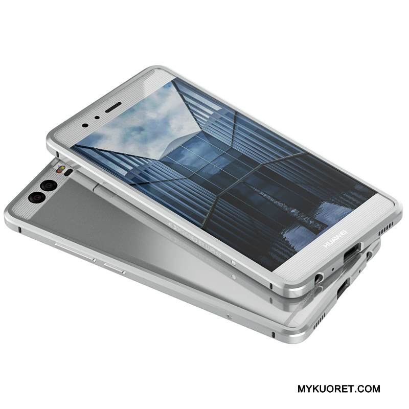 Kuori Huawei P9 Plus Metalli Yksinkertainen Kehys, Kotelo Huawei P9 Plus Suojaus Kova Ohut