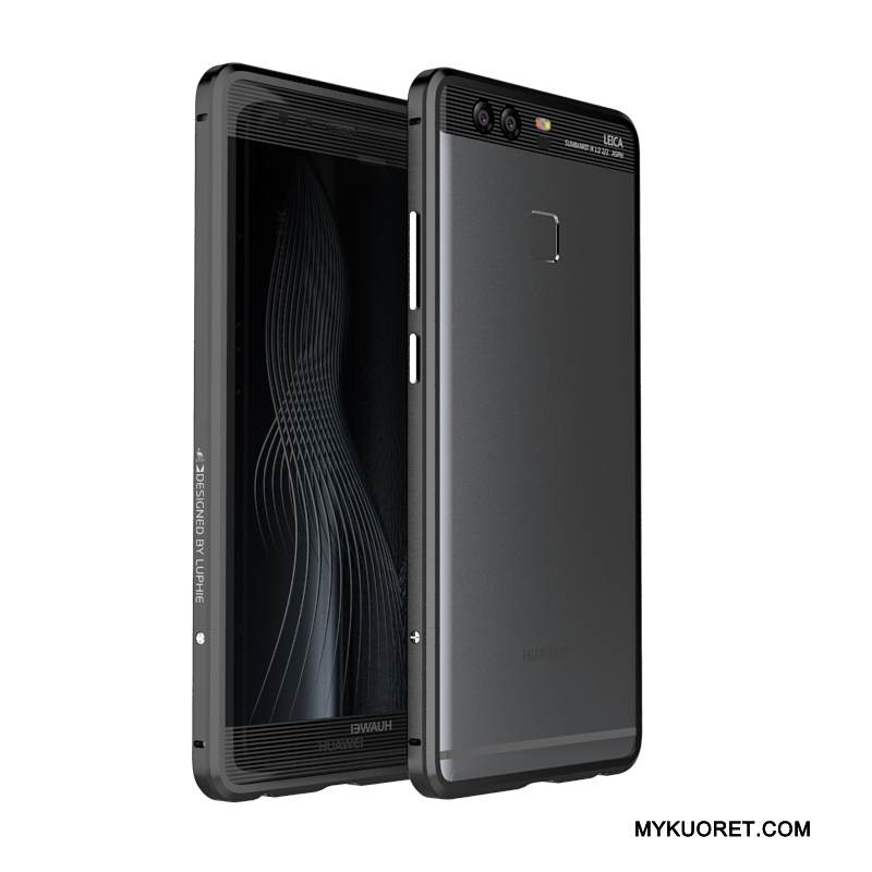 Kuori Huawei P9 Plus Metalli Yksinkertainen Kehys, Kotelo Huawei P9 Plus Suojaus Kova Ohut