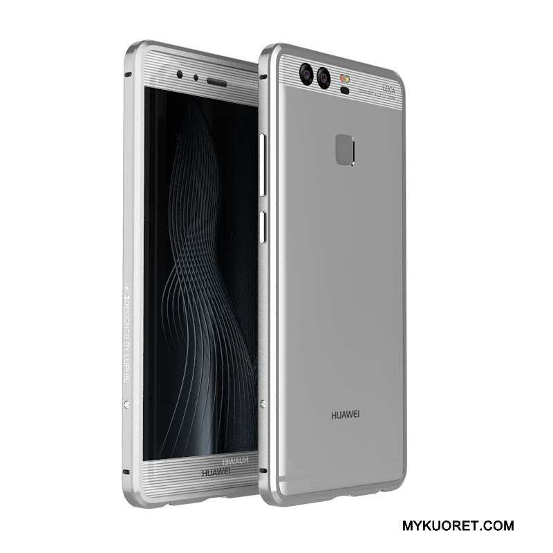 Kuori Huawei P9 Plus Metalli Yksinkertainen Kehys, Kotelo Huawei P9 Plus Suojaus Kova Ohut