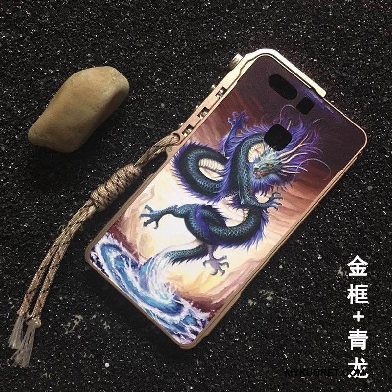 Kuori Huawei P9 Plus Monivärinen Muokata Kova, Kotelo Huawei P9 Plus Laukut Kehys Säteilevä