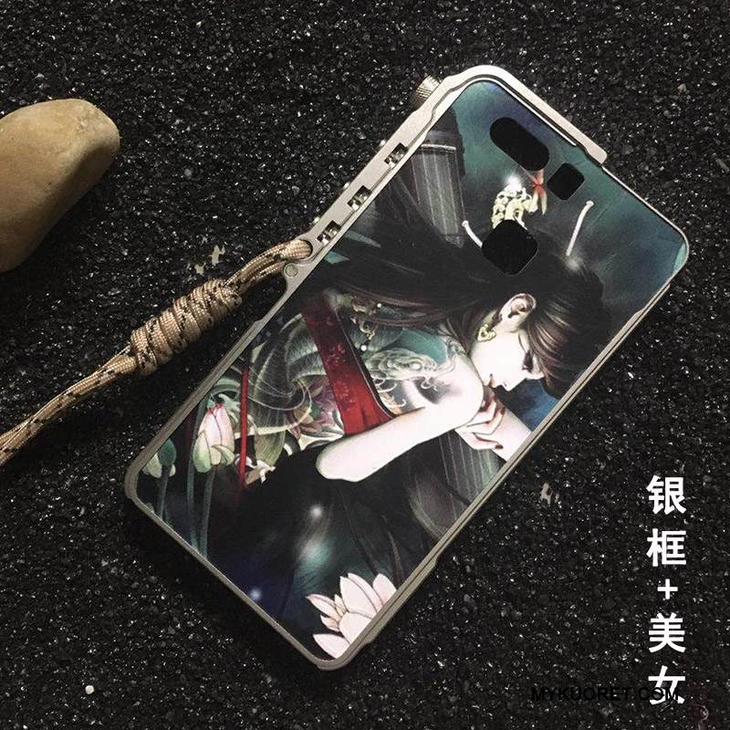 Kuori Huawei P9 Plus Monivärinen Muokata Kova, Kotelo Huawei P9 Plus Laukut Kehys Säteilevä