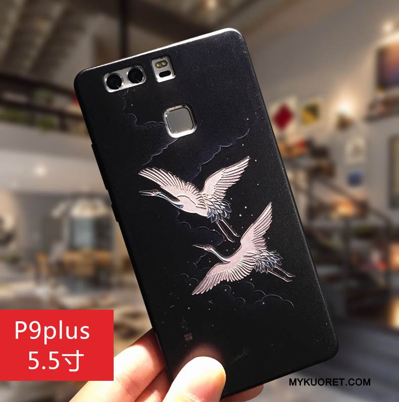 Kuori Huawei P9 Plus Monivärinen Puhelimen Kuoret Ihana, Kotelo Huawei P9 Plus Luova Ripustettavat Koristeet Pesty Suede