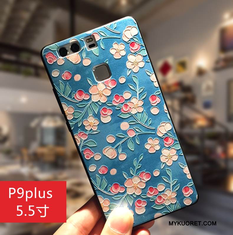 Kuori Huawei P9 Plus Monivärinen Puhelimen Kuoret Ihana, Kotelo Huawei P9 Plus Luova Ripustettavat Koristeet Pesty Suede