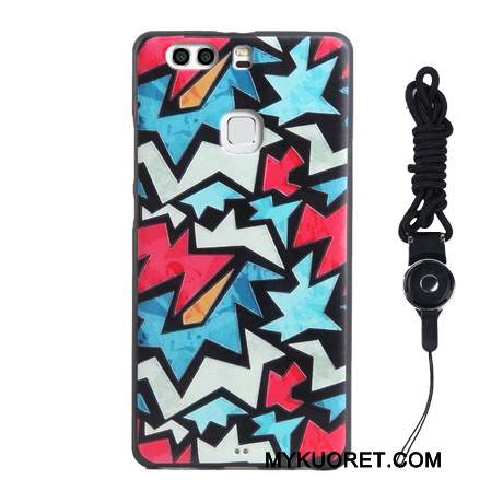 Kuori Huawei P9 Plus Monivärinen Trendi Murtumaton, Kotelo Huawei P9 Plus Luova Puhelimen Kuoret Ripustettavat Koristeet