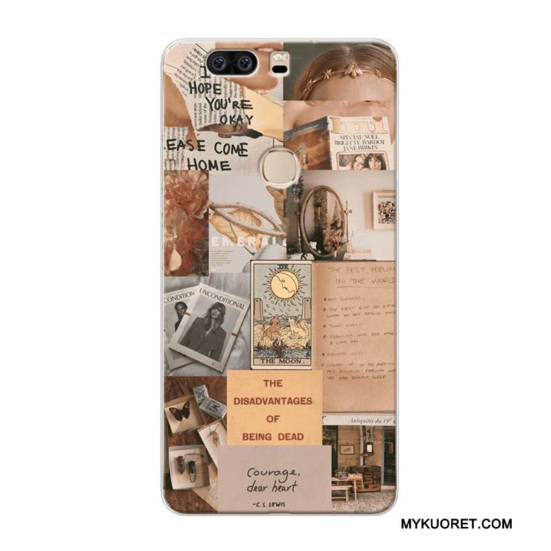 Kuori Huawei P9 Plus Pehmeä Neste Maisema Keltainen, Kotelo Huawei P9 Plus Luova Murtumaton Puhelimen Kuoret