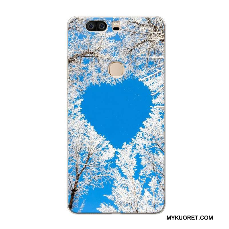 Kuori Huawei P9 Plus Pehmeä Neste Maisema Keltainen, Kotelo Huawei P9 Plus Luova Murtumaton Puhelimen Kuoret