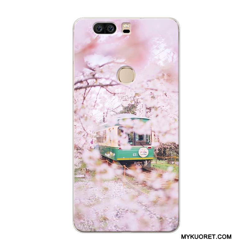 Kuori Huawei P9 Plus Pehmeä Neste Maisema Keltainen, Kotelo Huawei P9 Plus Luova Murtumaton Puhelimen Kuoret