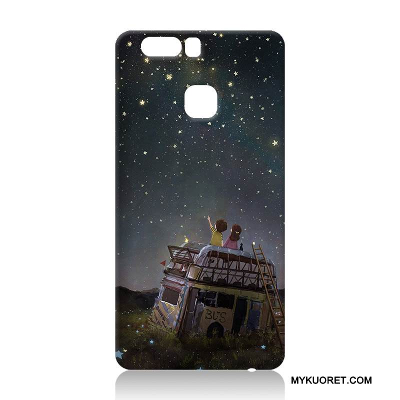 Kuori Huawei P9 Plus Pehmeä Neste Uusi Punainen, Kotelo Huawei P9 Plus Suojaus Puhelimen Kuoret Kova