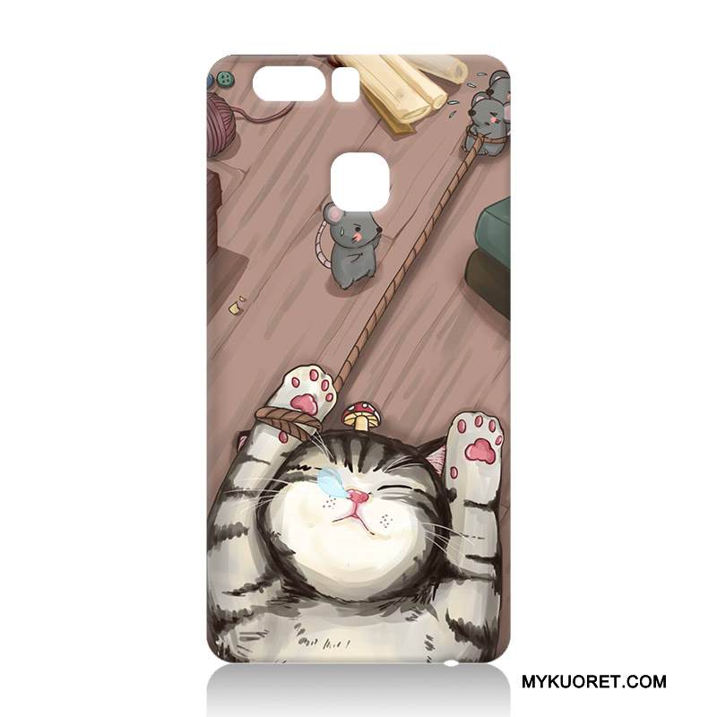 Kuori Huawei P9 Plus Pehmeä Neste Uusi Punainen, Kotelo Huawei P9 Plus Suojaus Puhelimen Kuoret Kova