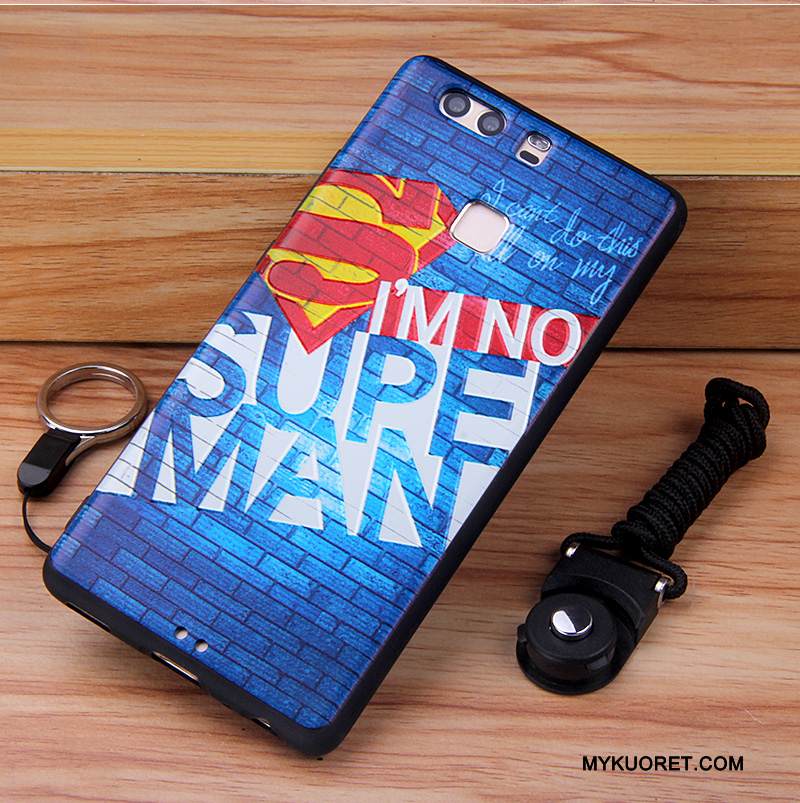 Kuori Huawei P9 Plus Pehmeä Neste Valkoinen Puhelimen Kuoret, Kotelo Huawei P9 Plus Suojaus Trendi Murtumaton