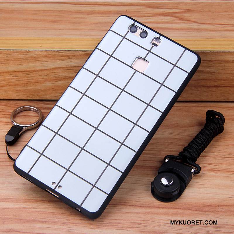 Kuori Huawei P9 Plus Pehmeä Neste Valkoinen Puhelimen Kuoret, Kotelo Huawei P9 Plus Suojaus Trendi Murtumaton