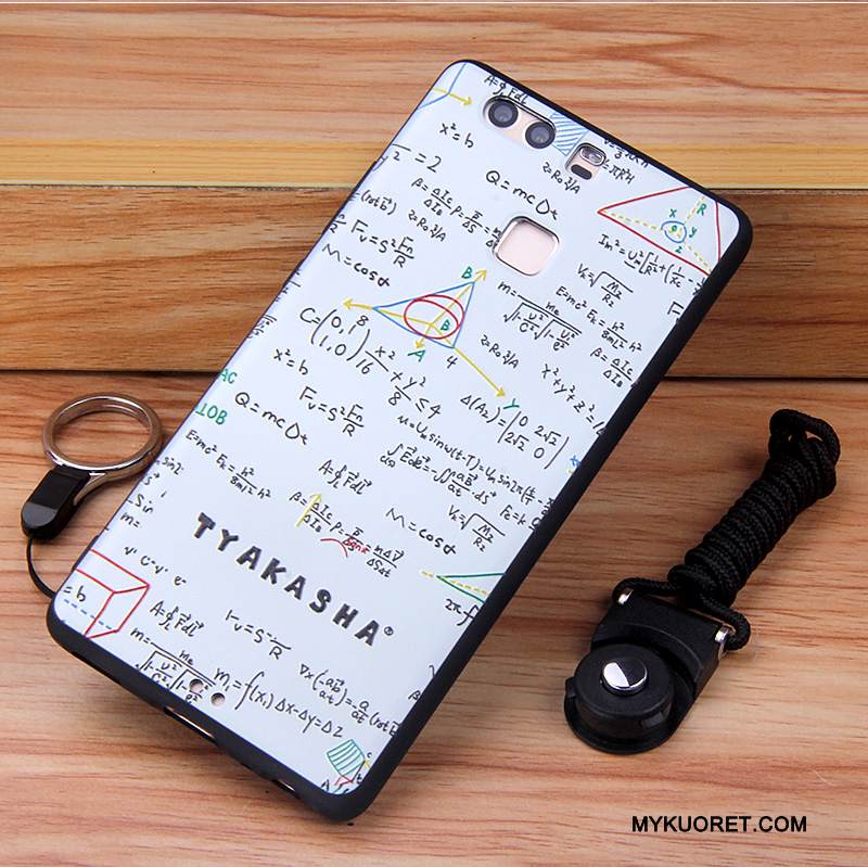 Kuori Huawei P9 Plus Pehmeä Neste Valkoinen Puhelimen Kuoret, Kotelo Huawei P9 Plus Suojaus Trendi Murtumaton