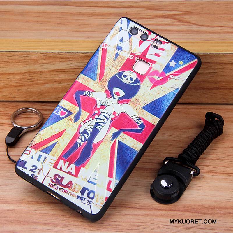 Kuori Huawei P9 Plus Pehmeä Neste Valkoinen Puhelimen Kuoret, Kotelo Huawei P9 Plus Suojaus Trendi Murtumaton