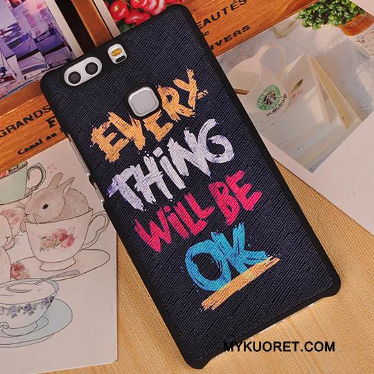 Kuori Huawei P9 Plus Sarjakuva Murtumaton Puhelimen Kuoret, Kotelo Huawei P9 Plus Luova Kova Takakansi