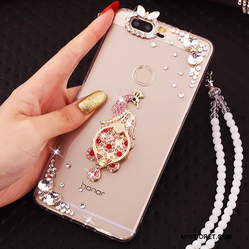 Kuori Huawei P9 Plus Silikoni Läpinäkyvä Puhelimen Kuoret, Kotelo Huawei P9 Plus Pehmeä Neste Murtumaton Kulta