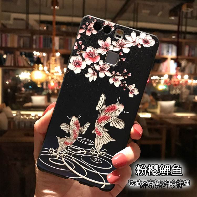 Kuori Huawei P9 Plus Silikoni Puhelimen Kuoret Trendi, Kotelo Huawei P9 Plus Persoonallisuus Ripustettavat Koristeet