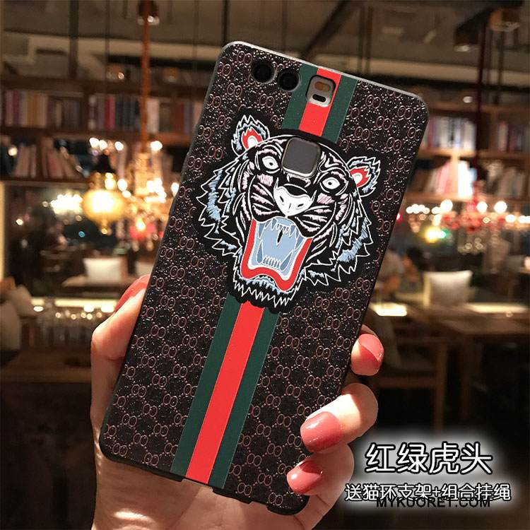 Kuori Huawei P9 Plus Silikoni Ripustettavat Koristeet Trendi, Kotelo Huawei P9 Plus Monivärinen Puhelimen Kuoret