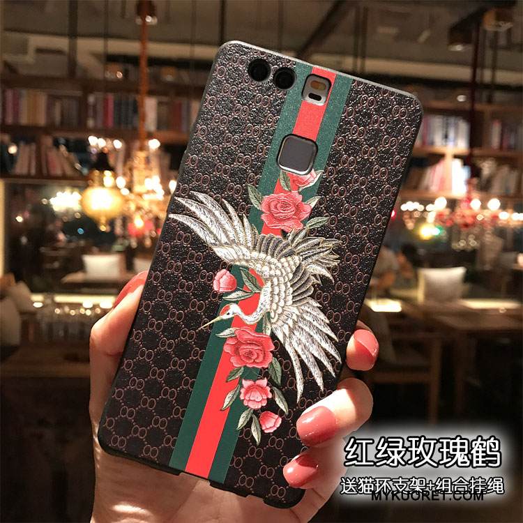 Kuori Huawei P9 Plus Silikoni Ripustettavat Koristeet Trendi, Kotelo Huawei P9 Plus Monivärinen Puhelimen Kuoret