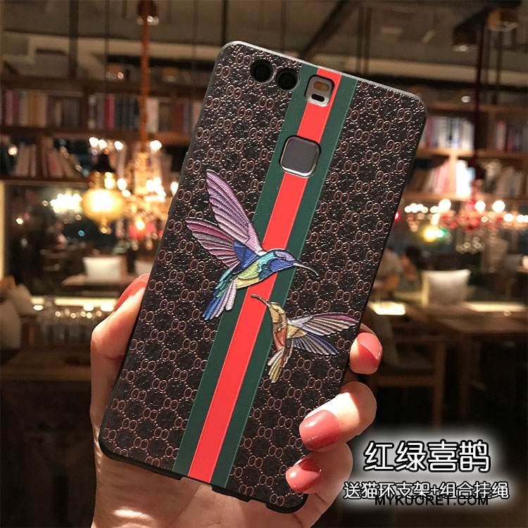 Kuori Huawei P9 Plus Silikoni Ripustettavat Koristeet Trendi, Kotelo Huawei P9 Plus Monivärinen Puhelimen Kuoret