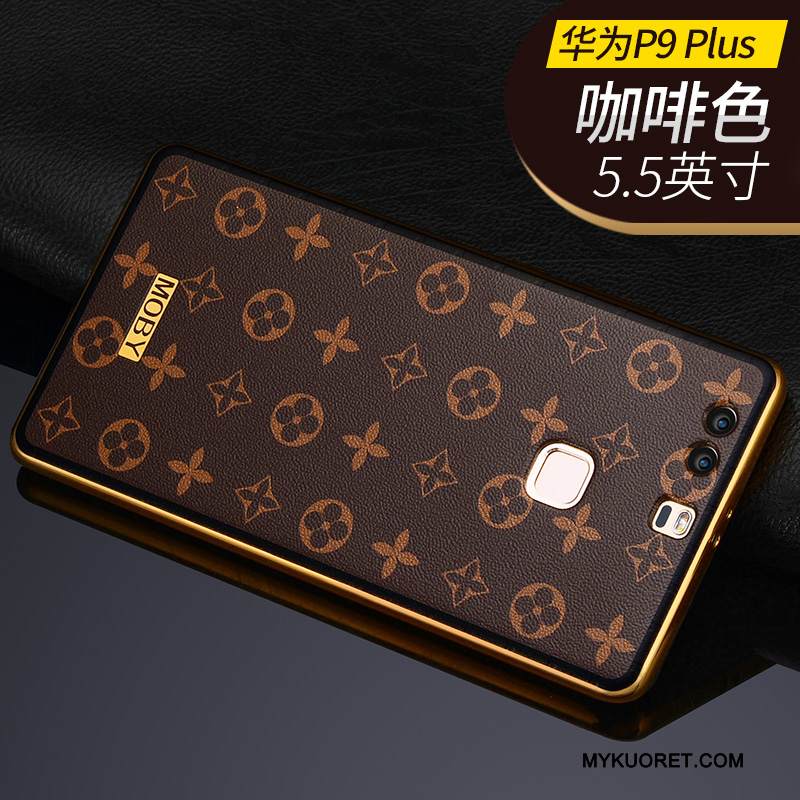 Kuori Huawei P9 Plus Silikoni Uusi Liiketoiminta, Kotelo Huawei P9 Plus Pehmeä Neste Trendi Sininen