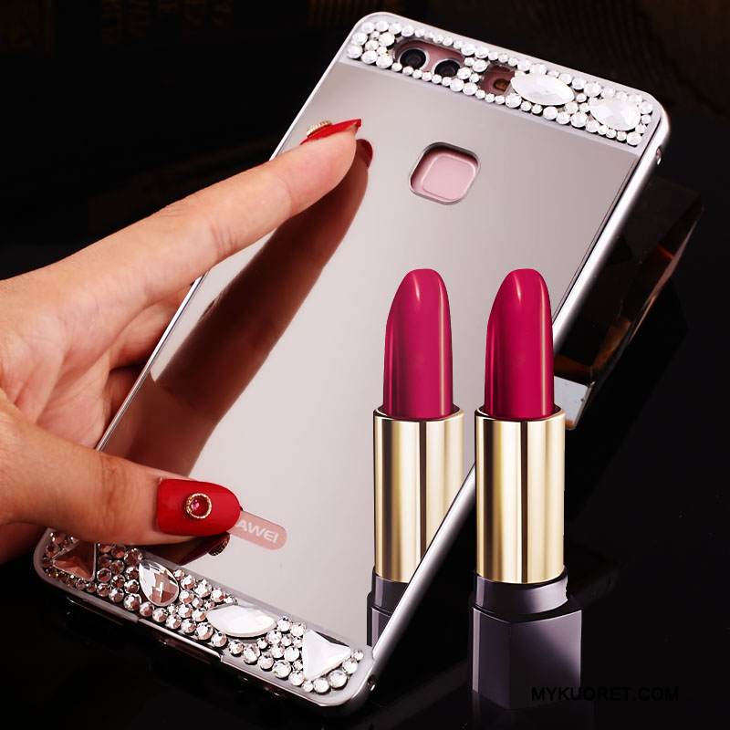 Kuori Huawei P9 Plus Suojaus Jauhe Yksinkertainen, Kotelo Huawei P9 Plus Strassi Kehys Murtumaton