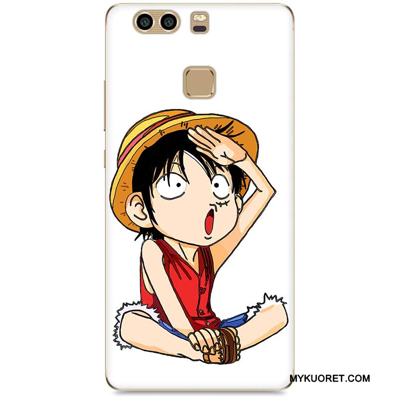 Kuori Huawei P9 Plus Suojaus Kova Trendi, Kotelo Huawei P9 Plus Maalaus Sininen Puhelimen Kuoret