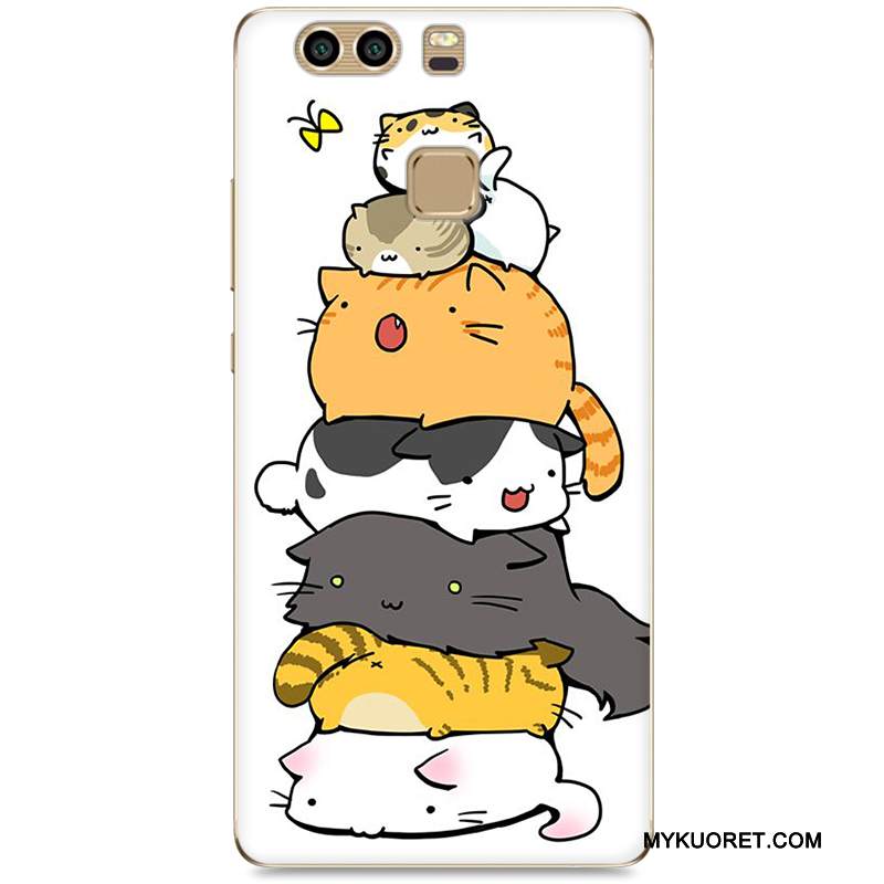 Kuori Huawei P9 Plus Suojaus Kova Trendi, Kotelo Huawei P9 Plus Maalaus Sininen Puhelimen Kuoret