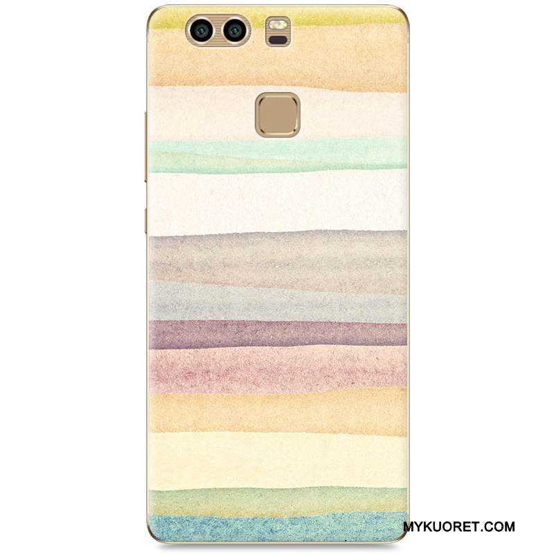 Kuori Huawei P9 Plus Suojaus Kova Trendi, Kotelo Huawei P9 Plus Maalaus Sininen Puhelimen Kuoret