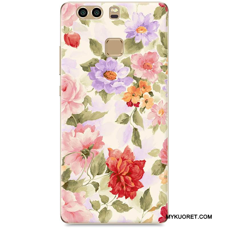 Kuori Huawei P9 Plus Suojaus Kova Trendi, Kotelo Huawei P9 Plus Maalaus Sininen Puhelimen Kuoret