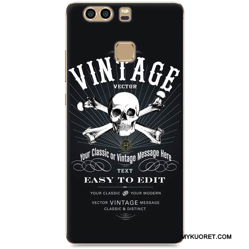 Kuori Huawei P9 Plus Suojaus Kova Trendi, Kotelo Huawei P9 Plus Maalaus Sininen Puhelimen Kuoret