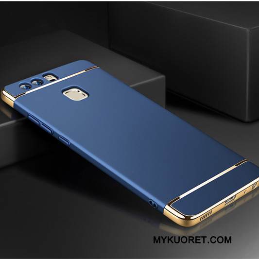 Kuori Huawei P9 Plus Suojaus Kulta Puhelimen Kuoret, Kotelo Huawei P9 Plus Laukut Pu Murtumaton