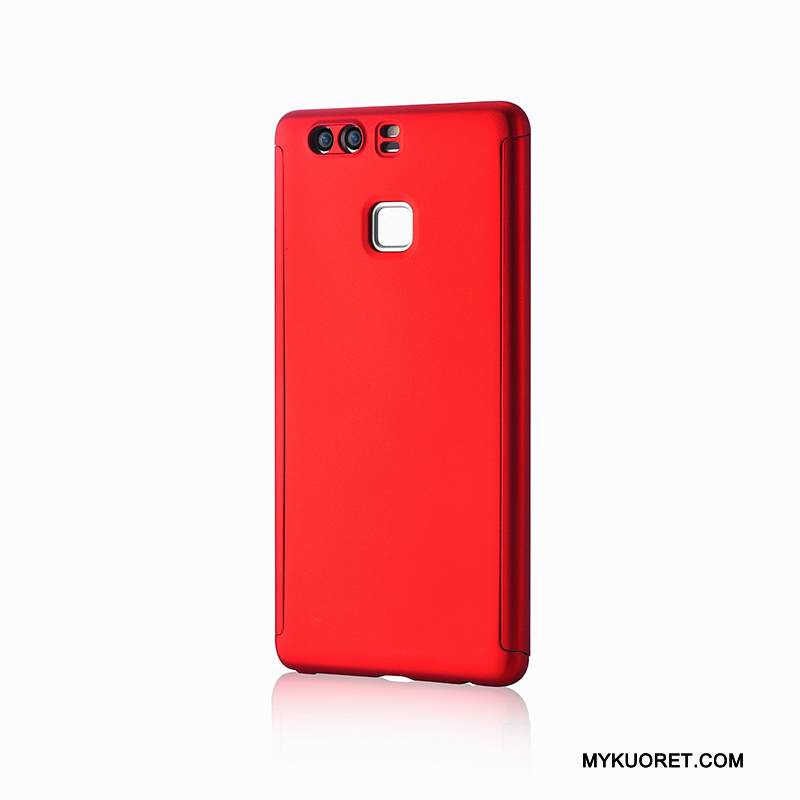 Kuori Huawei P9 Plus Suojaus Murtumaton Puhelimen Kuoret, Kotelo Huawei P9 Plus Laukut Kova Pesty Suede